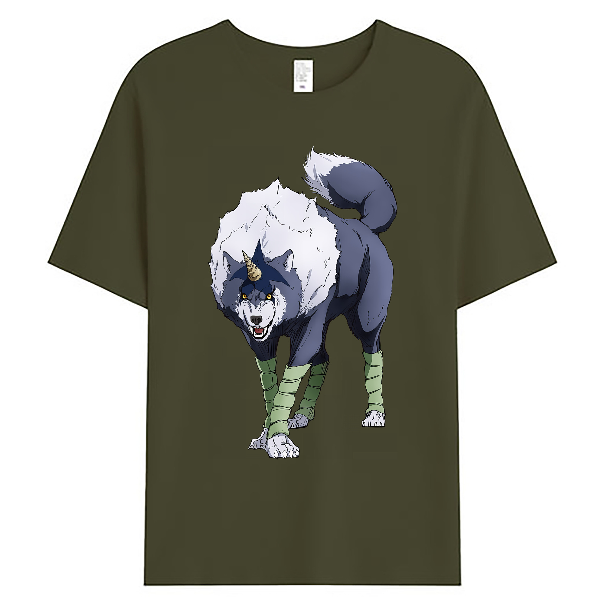 （画像用） 転スラ Regarding Reincarnated to Slime 綿100％ メンズ半袖Tシャツ｜肌触りやわらか＆通気性